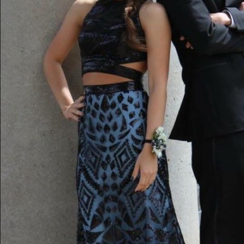 Blush prom dress!